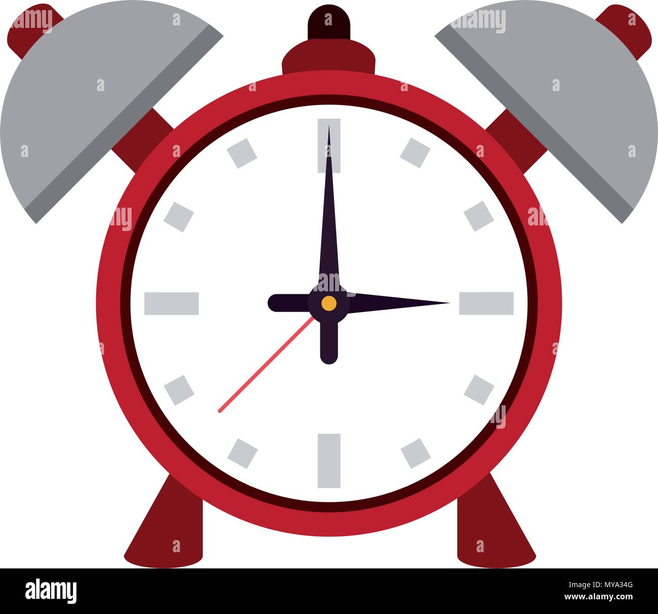 Vintage alarm clock Stock Vector Image & Art - Alamy