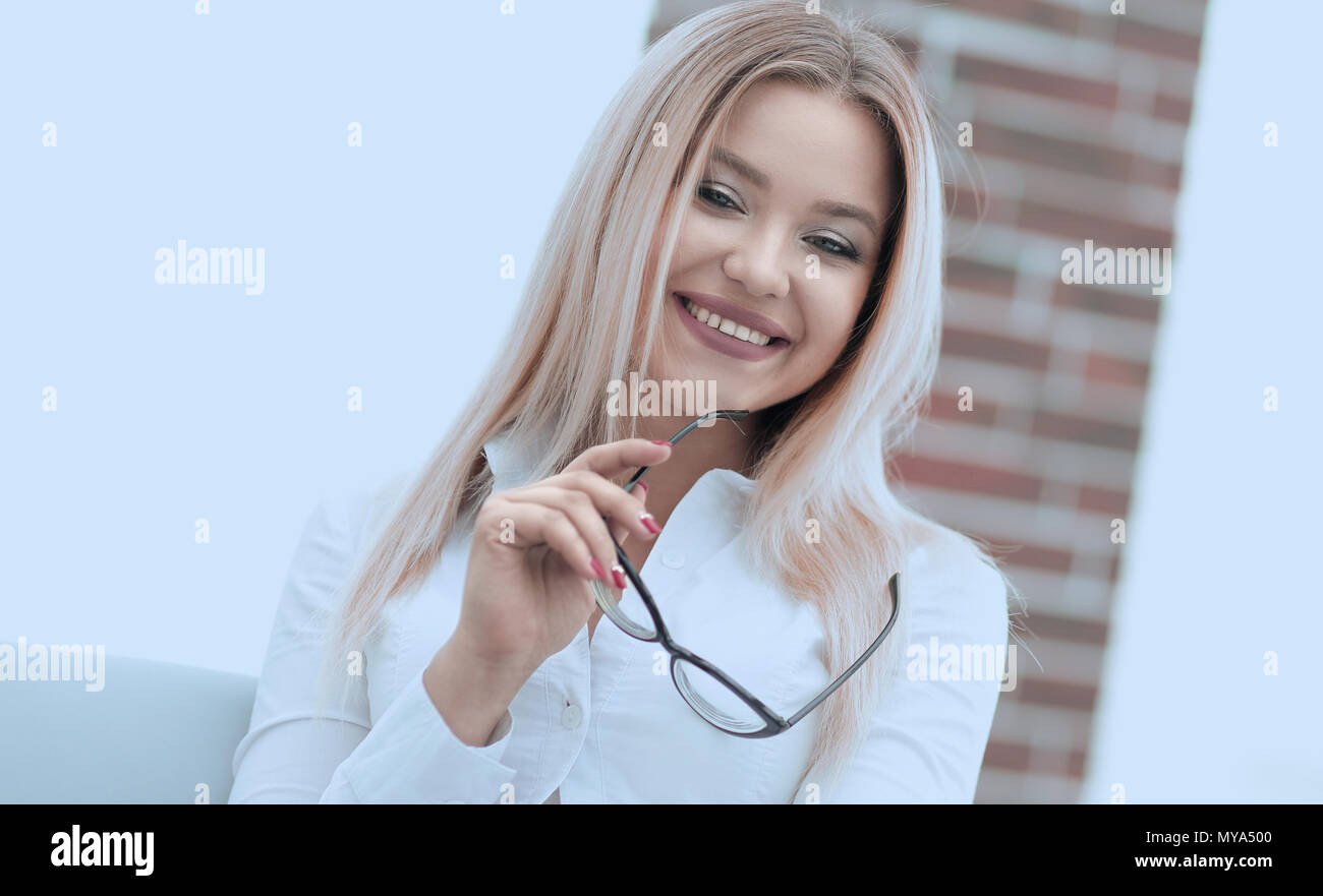 portrait of successful business woman in the office Stock Photo - Alamy