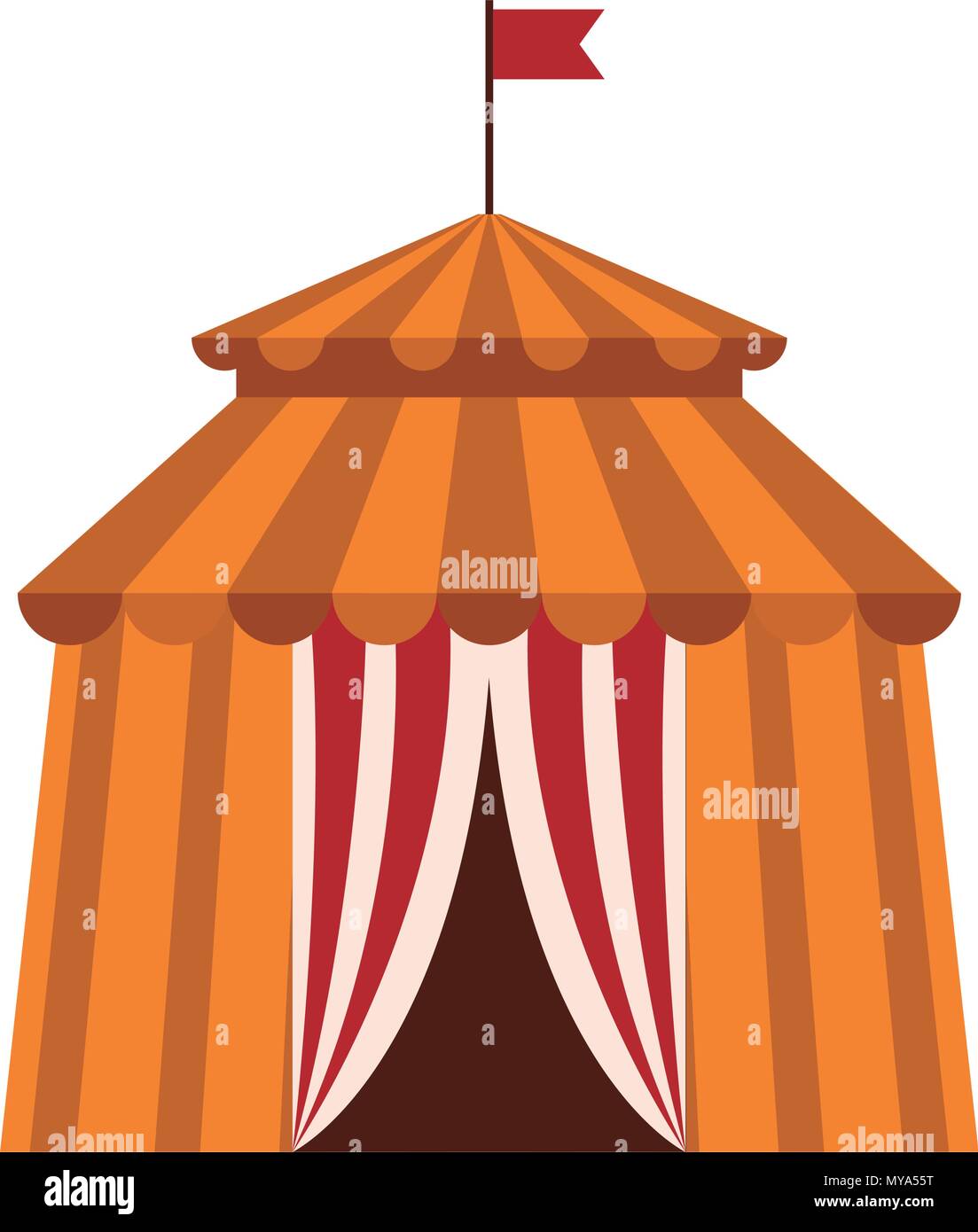 Circus tent isolated Stock Vector Image & Art - Alamy