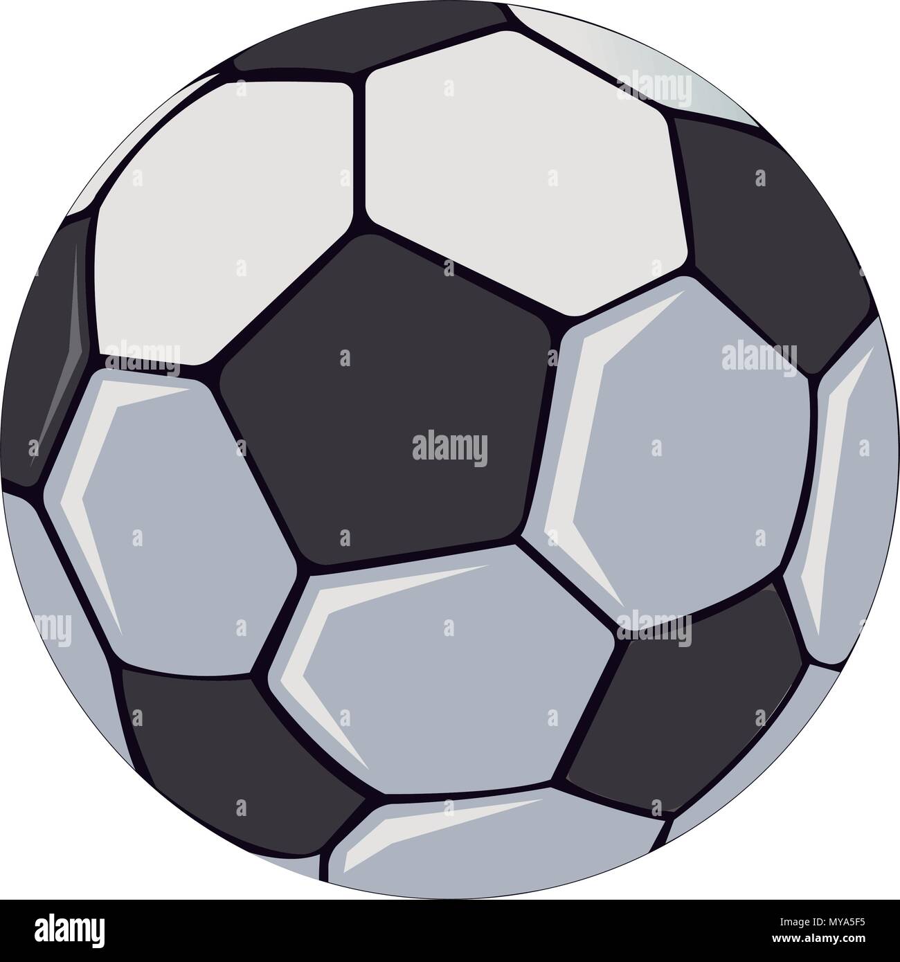 Soccer ball isolated Stock Vector Image & Art - Alamy