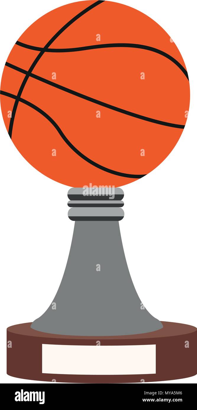Basketball trophy cup Stock Vector Image & Art - Alamy