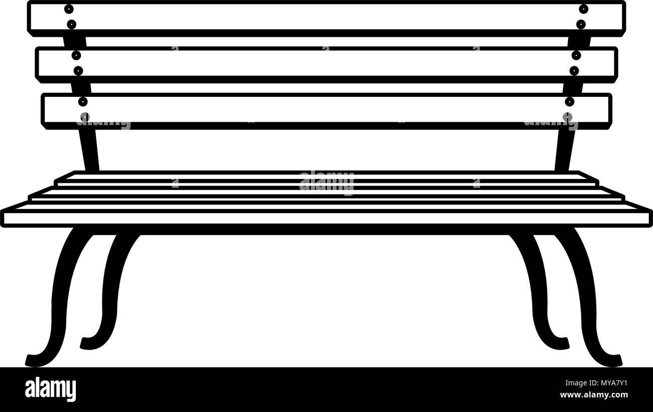 Wooden chair isolated in black and white Stock Vector Image & Art - Alamy
