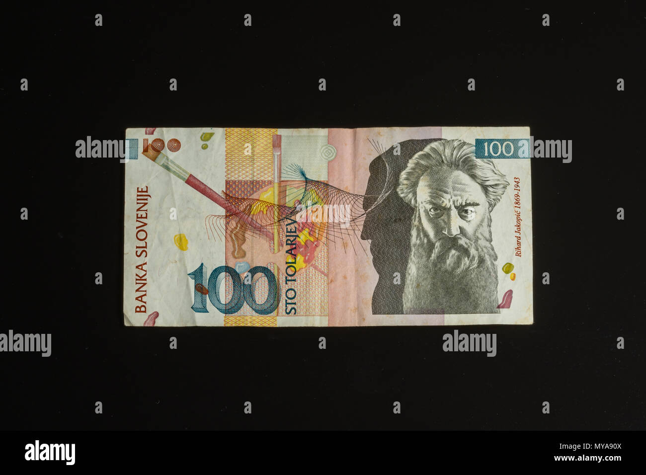Tollar Slovenian currency hi-res stock photography and images - Alamy
