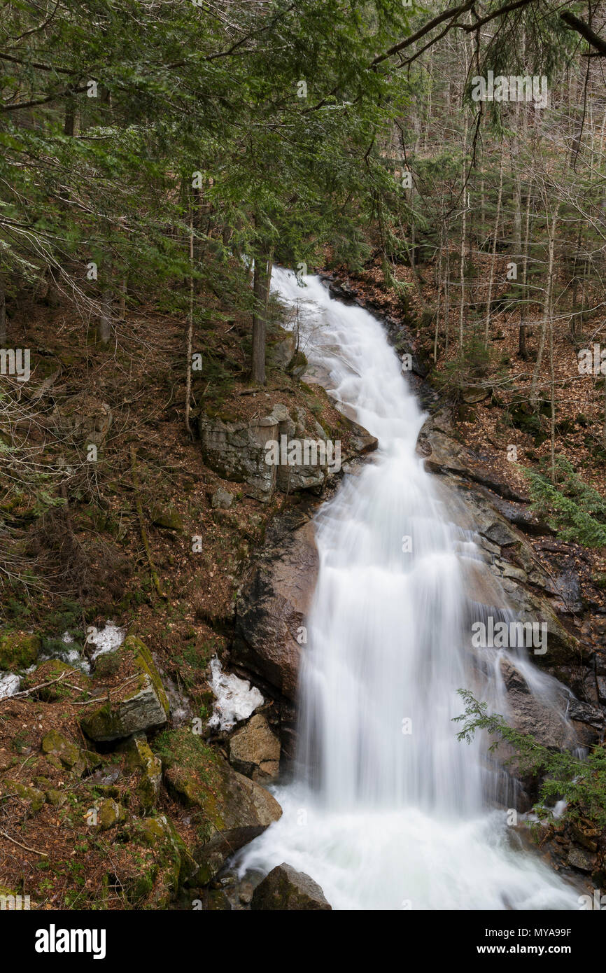 Liberty Gorge Cascade in Franconia Notch State Park, Lincoln, New ...