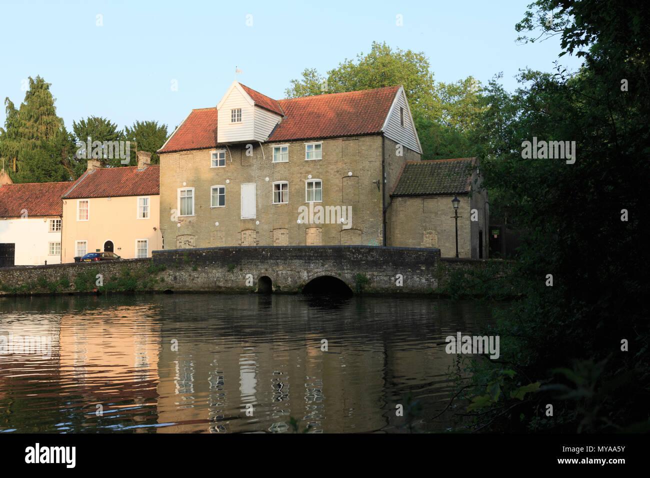 Thetford Mill, School Lane, Thetford, Norfolk UK. Once owned by the Ibex Coffee Company and