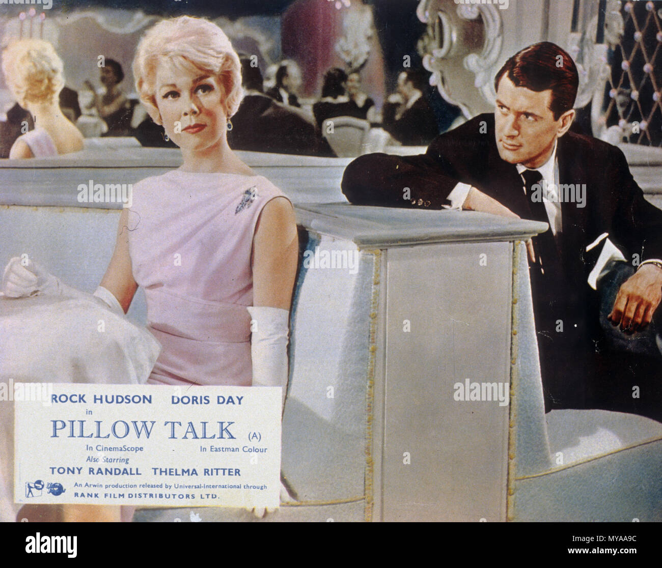 PILLOW TALK 1959 UniversalInternational film with Doris Day and Rock