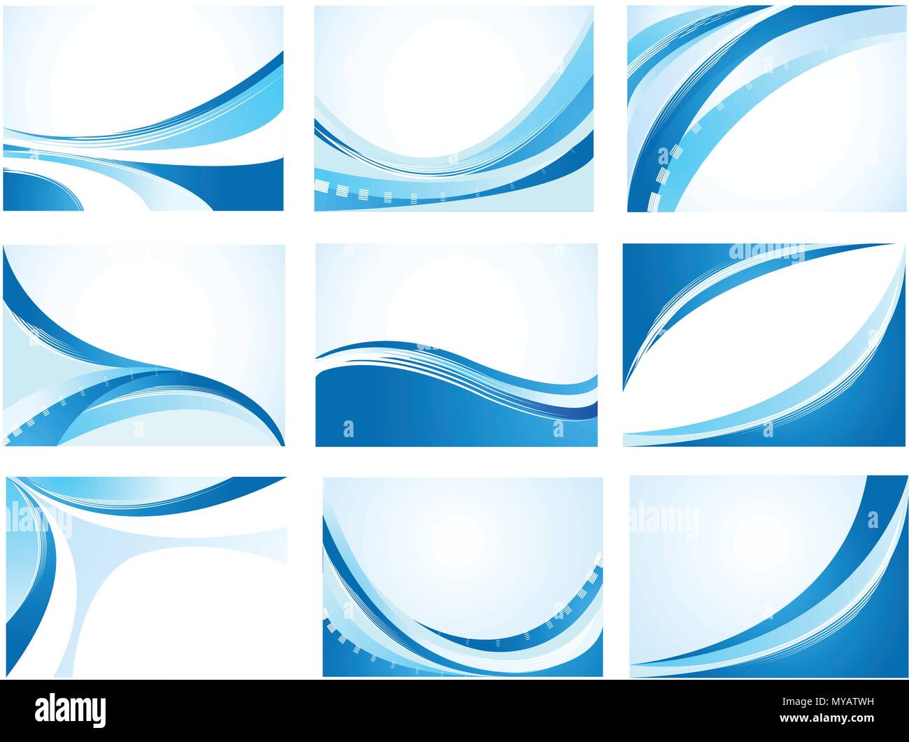 Set of abstract backgrounds Stock Vector Image & Art - Alamy