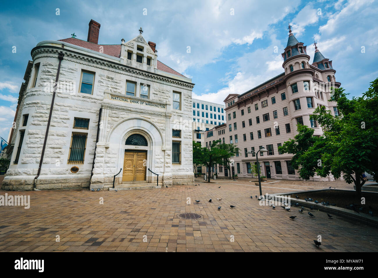 Indiana Plaza, in Washington, DC Stock Photo Alamy