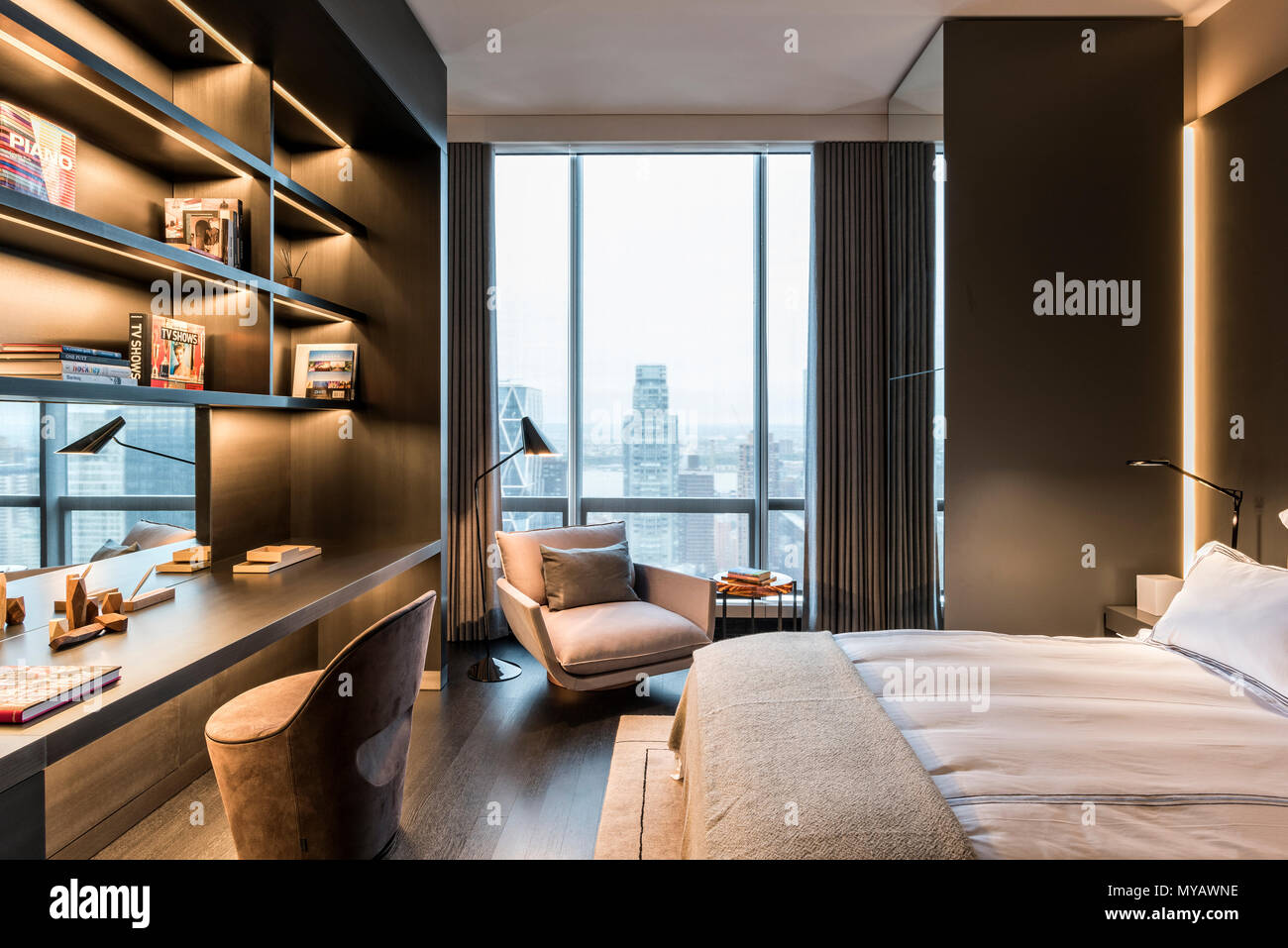 Bedroom city interior hires stock photography and images Alamy