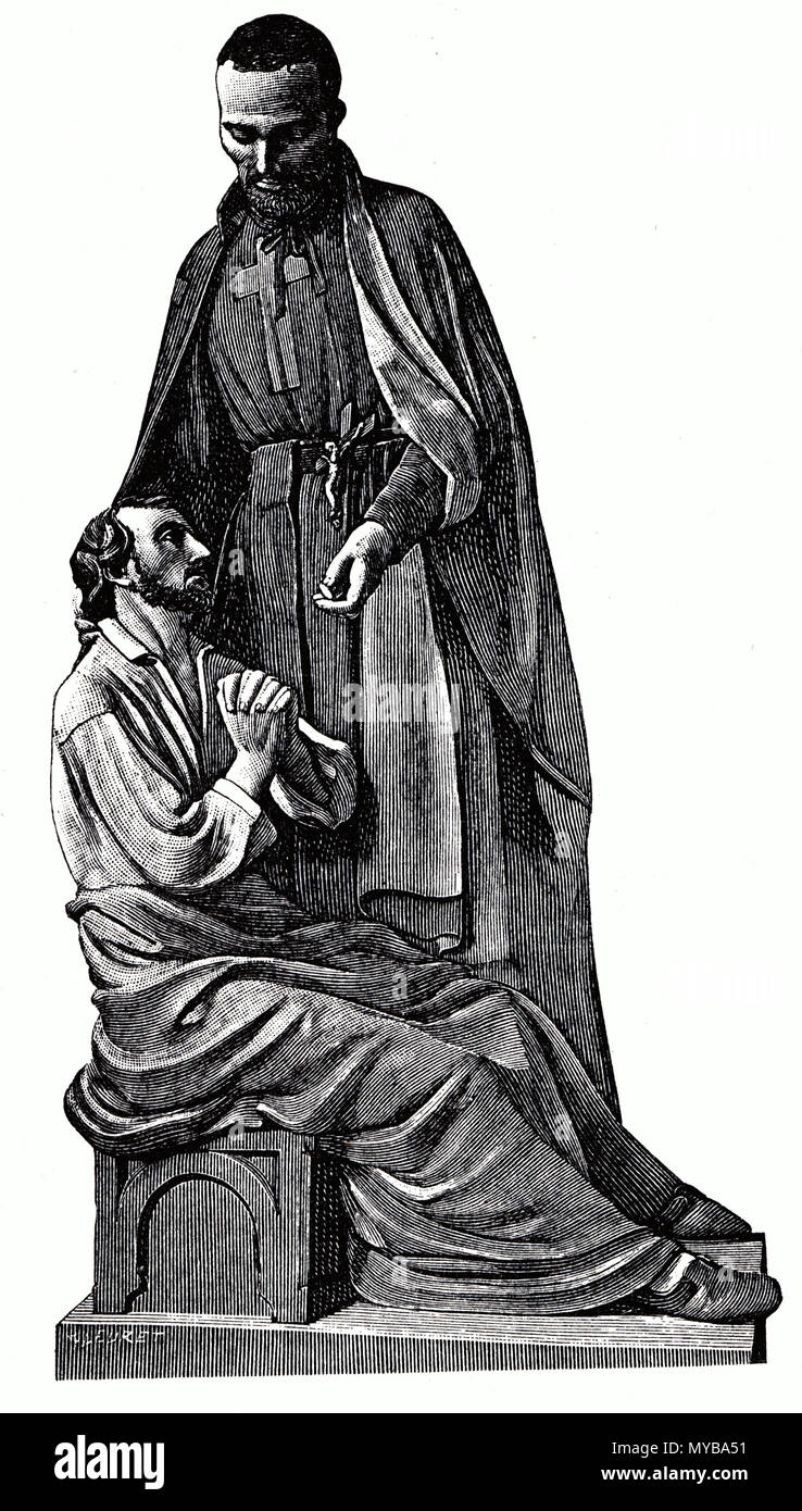 . Français gravure Camille de Lellis . 9 July 2011. Fleuret 94