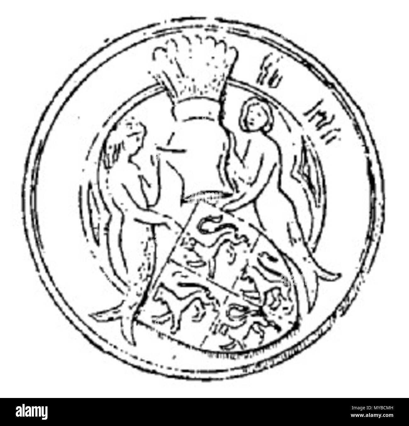 . English Bernard VII of Armagnac . between 1888 and 1892. Paul