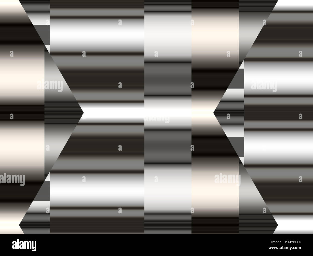 Abstract background black and gray gradient surface, modern multilayers pattern Stock Photo