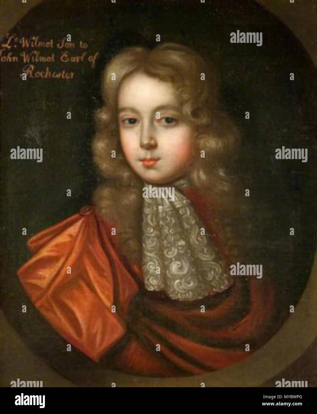 . English: painting of Charles Wilmot by Peter Lely, 1680 . 31 December 1680. Peter Lely, 1680 107 Charles Wilmot 3rd Earl of Rochester Stock Photo