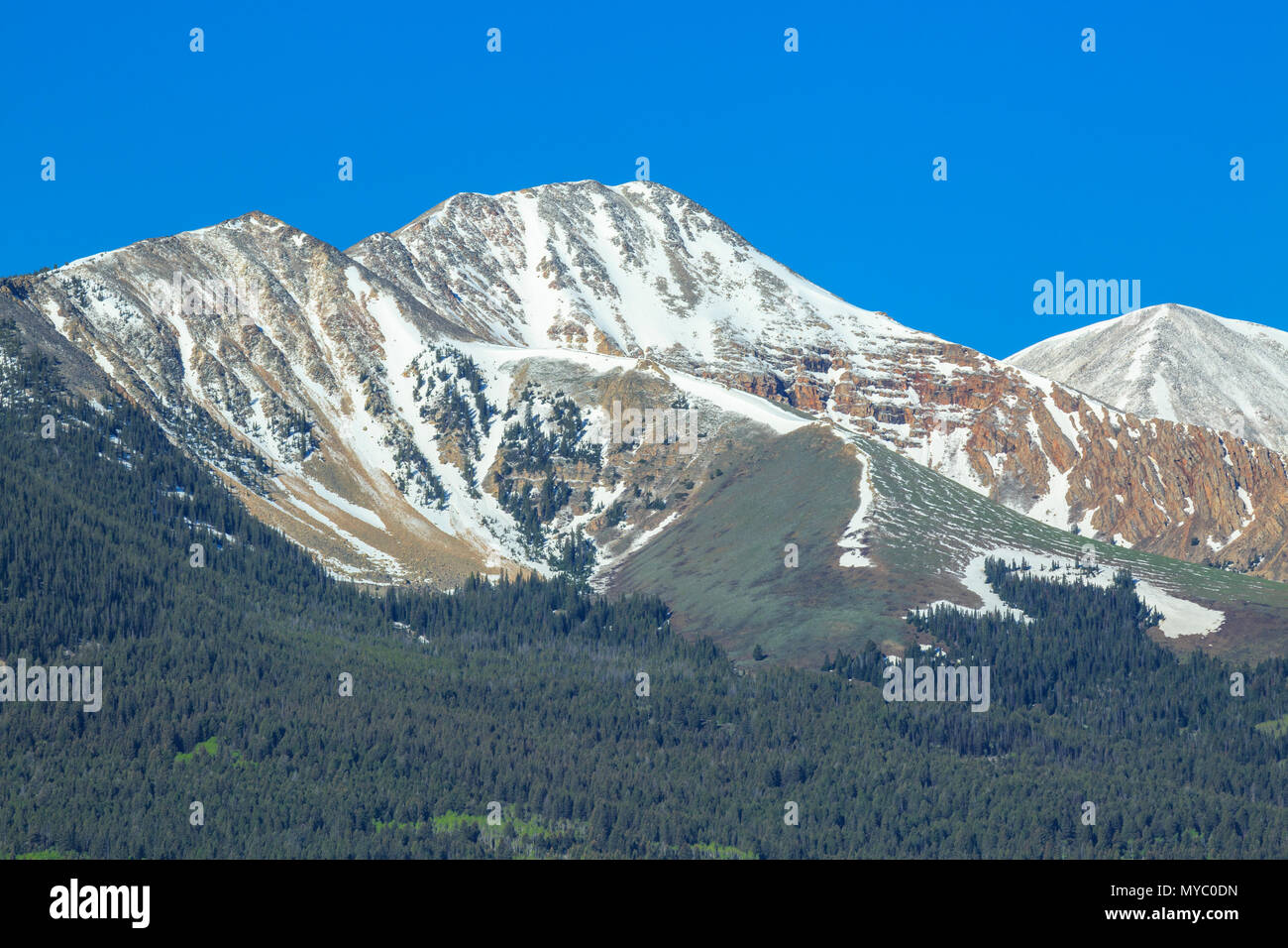 lima peaks and foothills near lima, montana Stock Photo Alamy