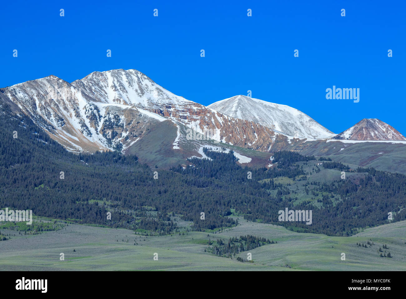 lima peaks and foothills near lima, montana Stock Photo Alamy