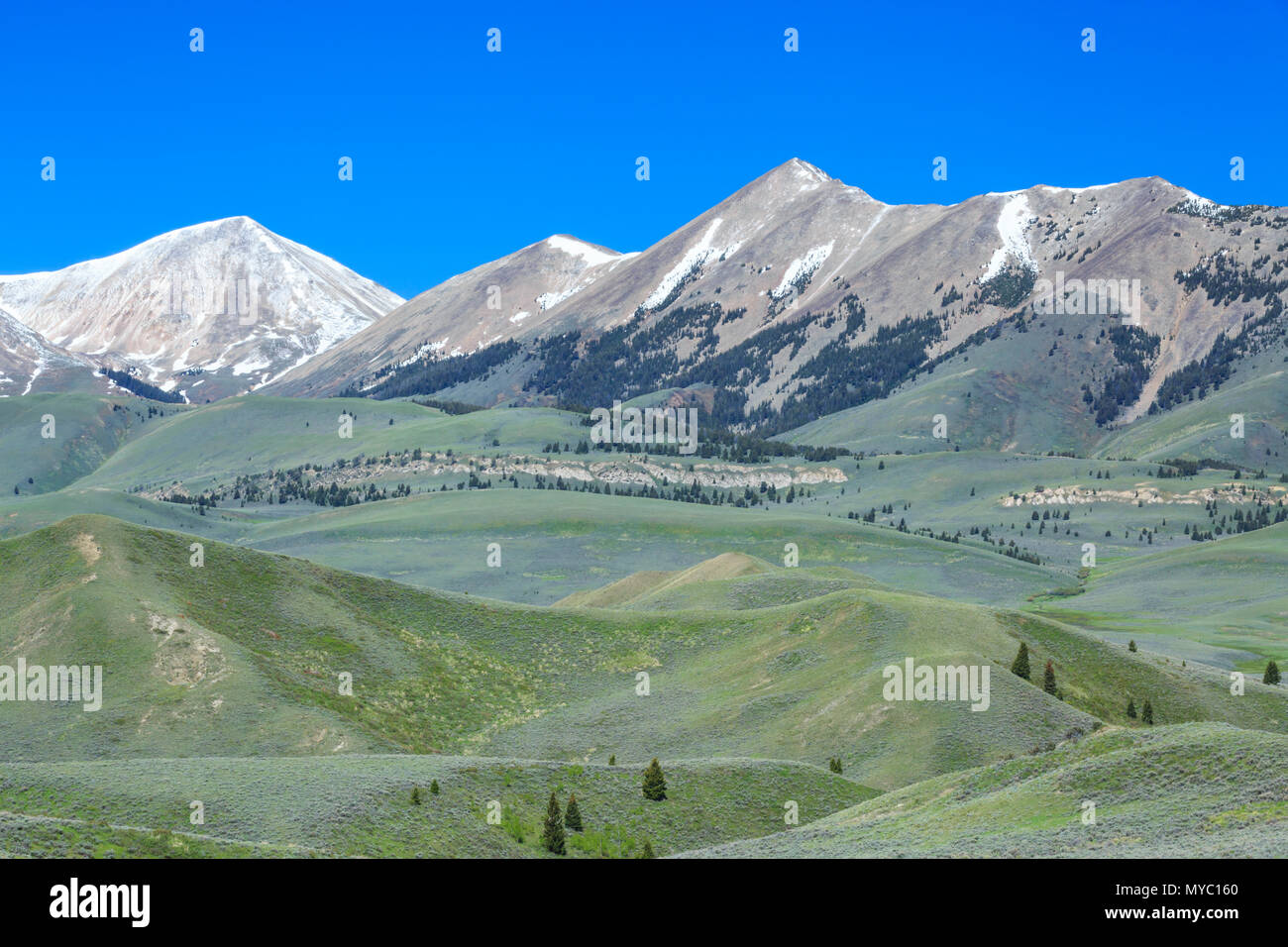 lima peaks and foothills near lima, montana Stock Photo Alamy