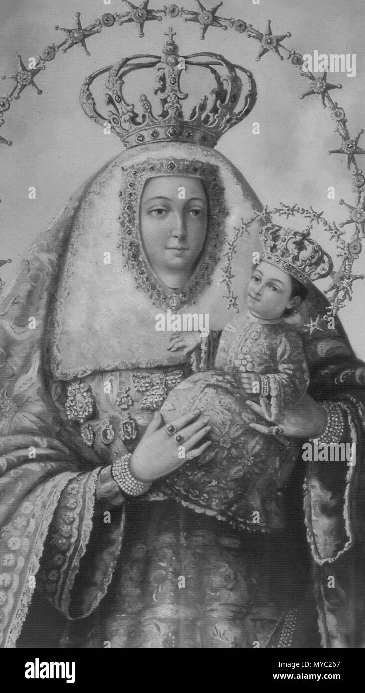 . Español Perspectiva del cuadro de la Coronación Canónica Pontificia