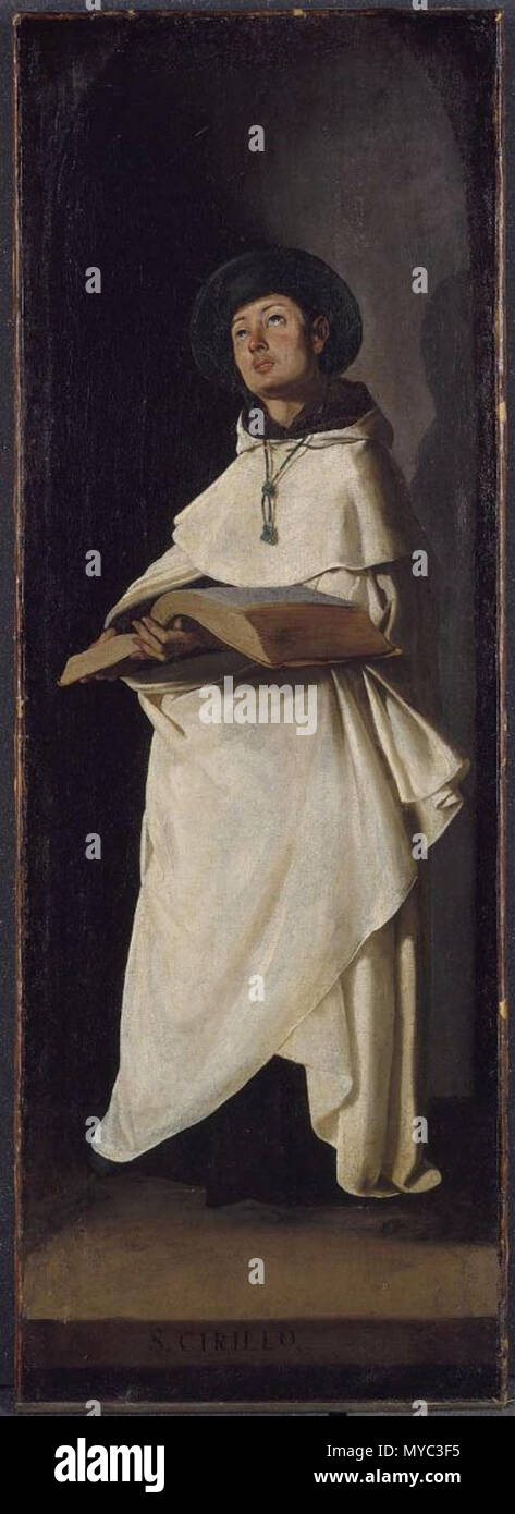 . Saint Cyril of Constantinople . circa 1632. Zurbaran 129 Cyril of