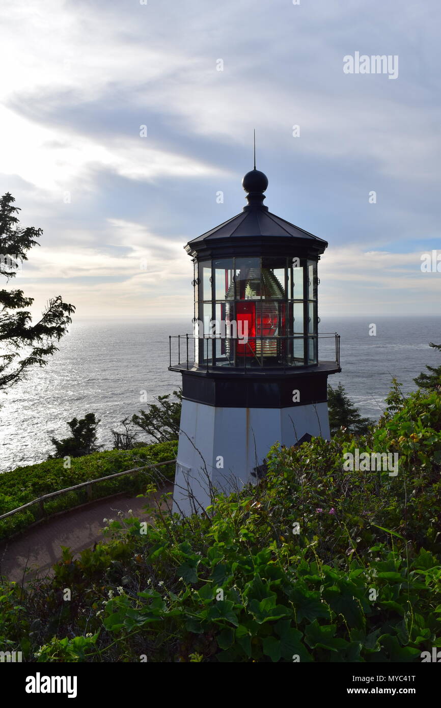 Cape Meares Lighthouse, Cape Meares State Park, Tillamook County