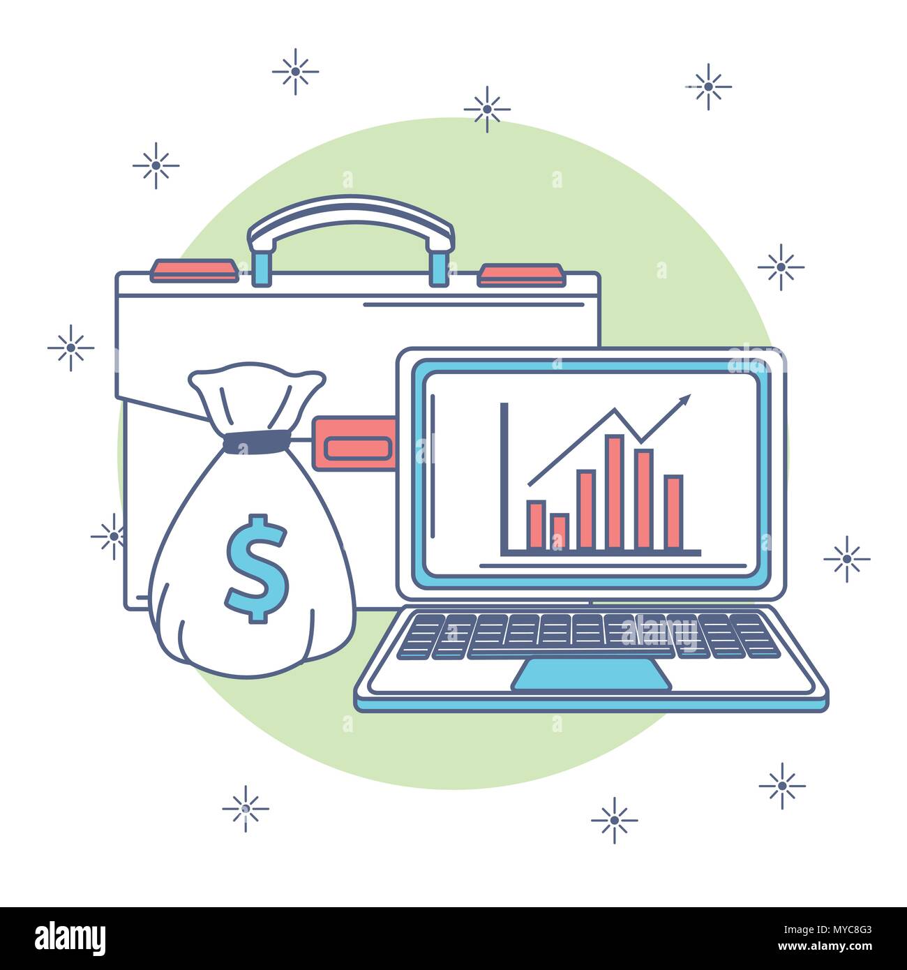Business and statistics Stock Vector Image & Art - Alamy