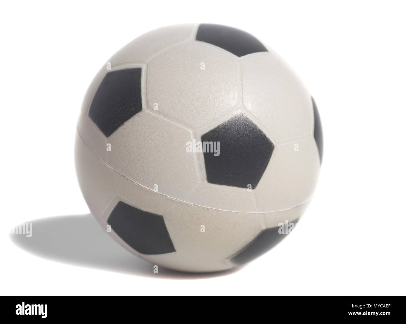 Soccer ball isolated on a white background Stock Photo - Alamy