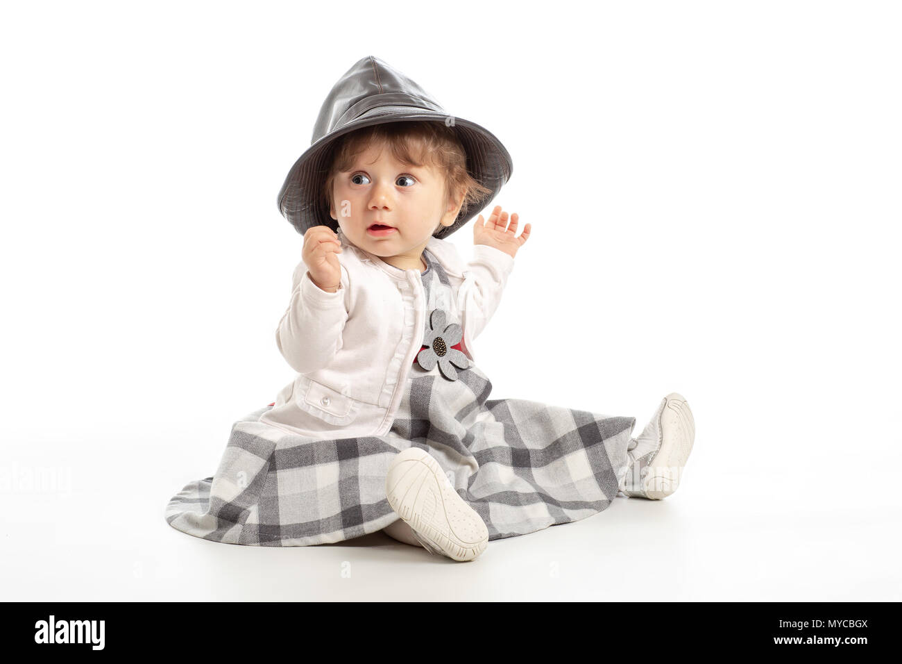 black hat for baby girl