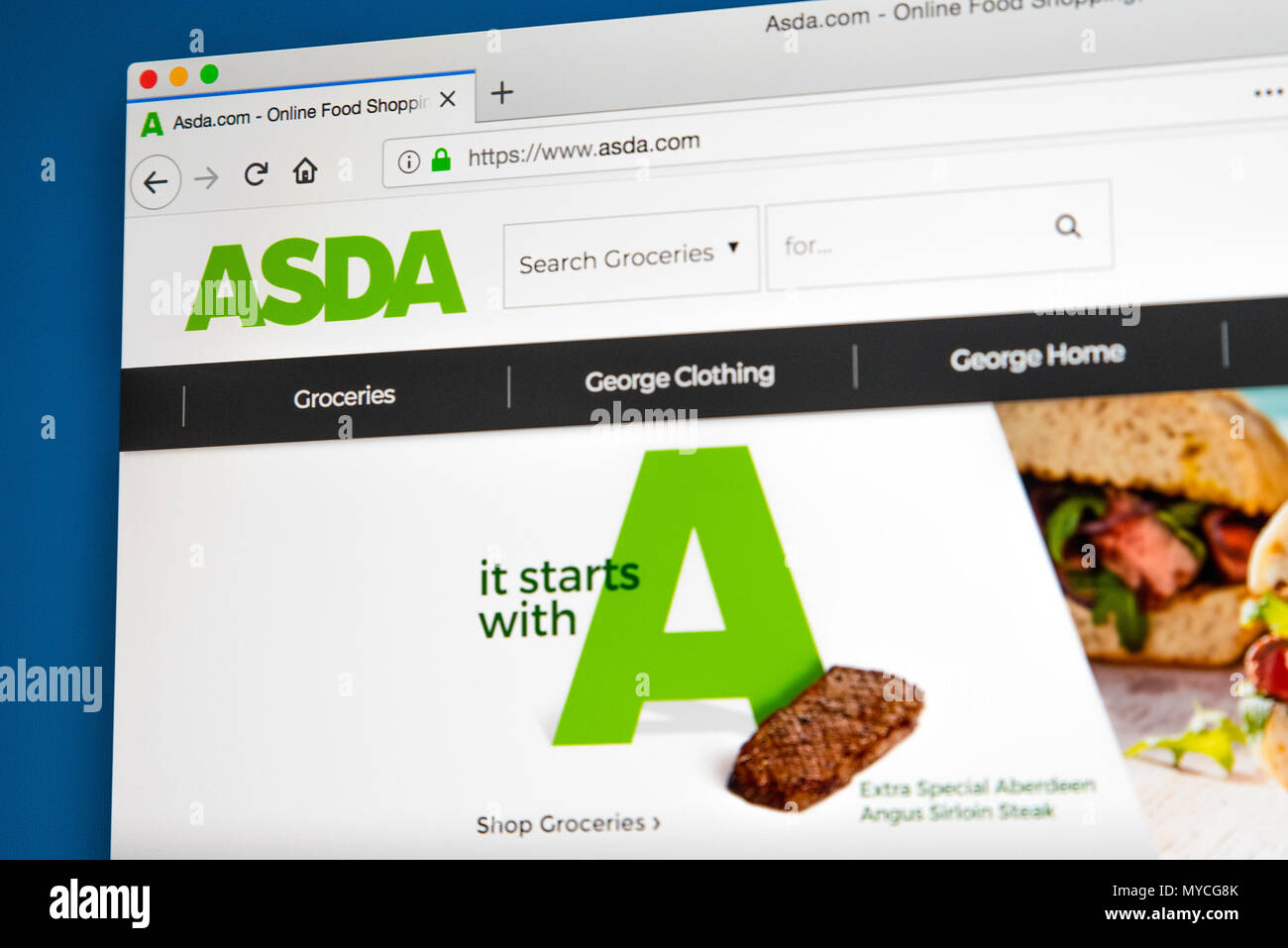 Asda supermarket website hires stock photography and images Alamy