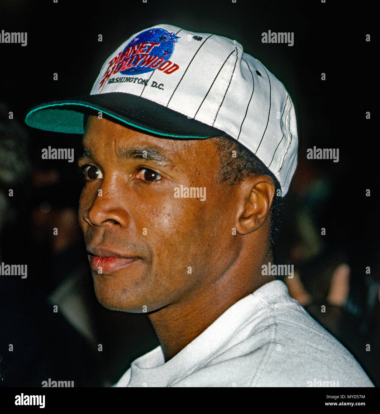 Washington, DC., USA, October 3, 1993 Boxer Sugar Ray Leonard attends ...