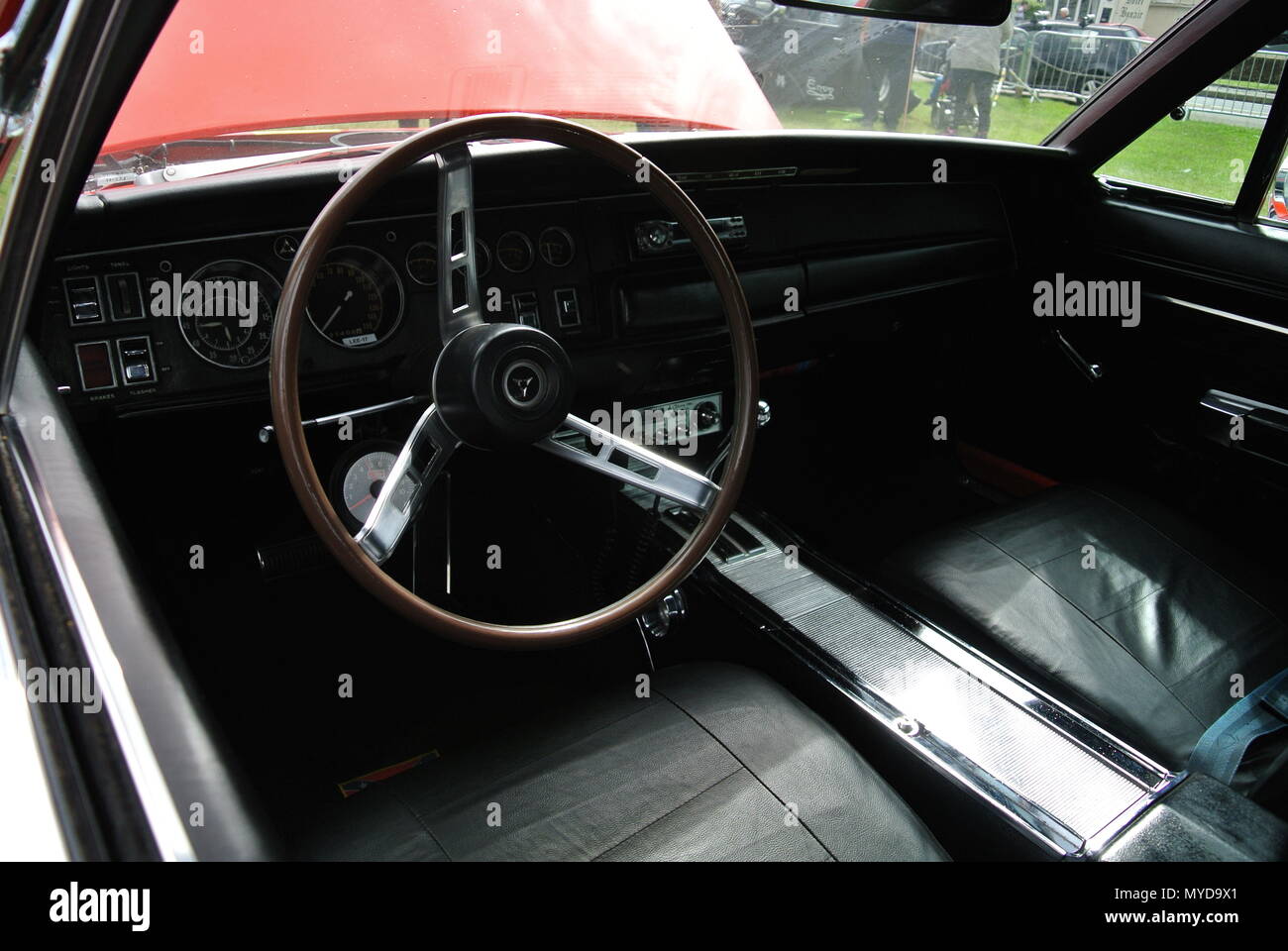 The General Lee" Dukes of Hazzard 1969 Dodge Charger fan built replica on  display at the English Riviera classic car show, Paignton, Devon, England  Stock Photo - Alamy