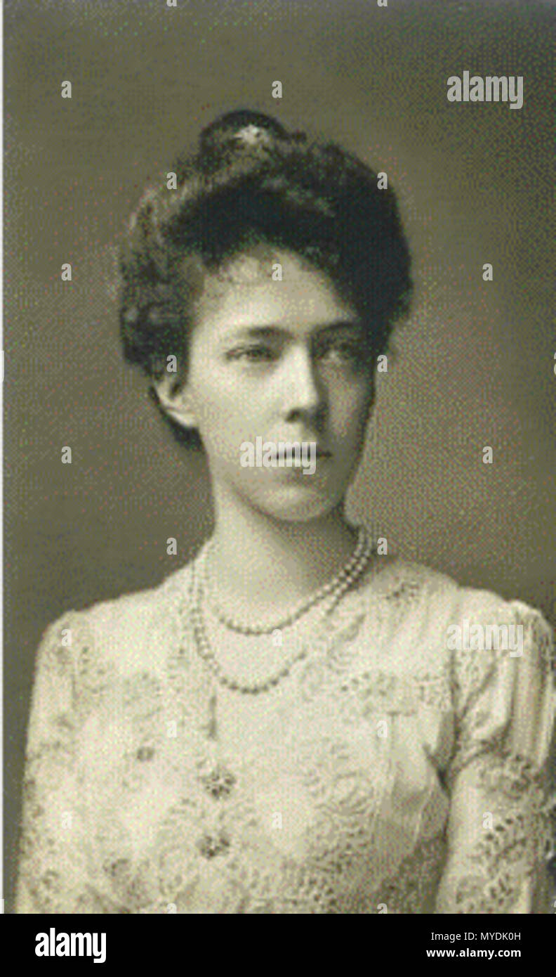 148 Duchess Elisabeth Gabrielle Valérie Marie in Bavaria (later Elisabeth, Queen of Belgium) Stock Photo