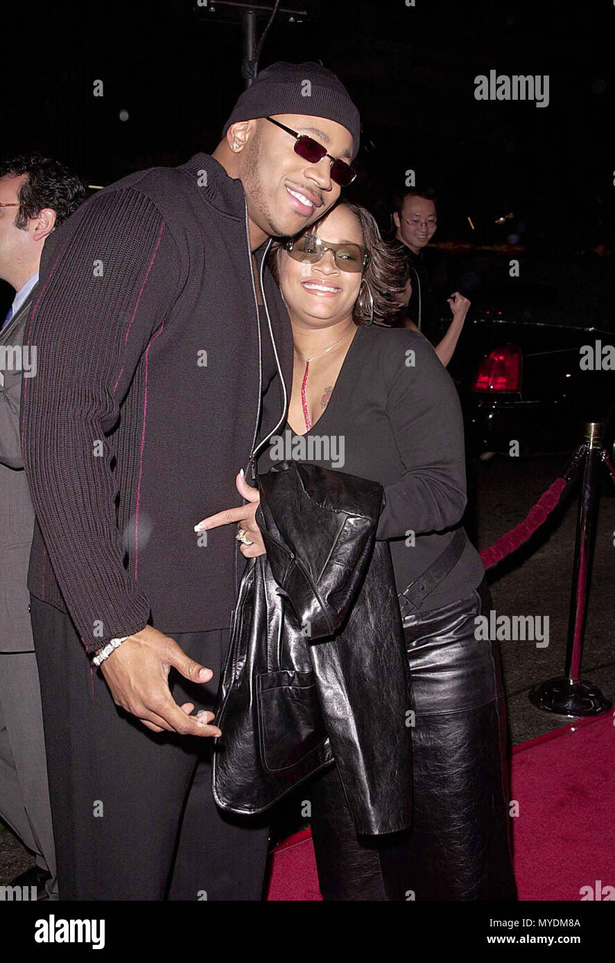 Ll cool j with wife copy red carpet event hi-res stock photography and