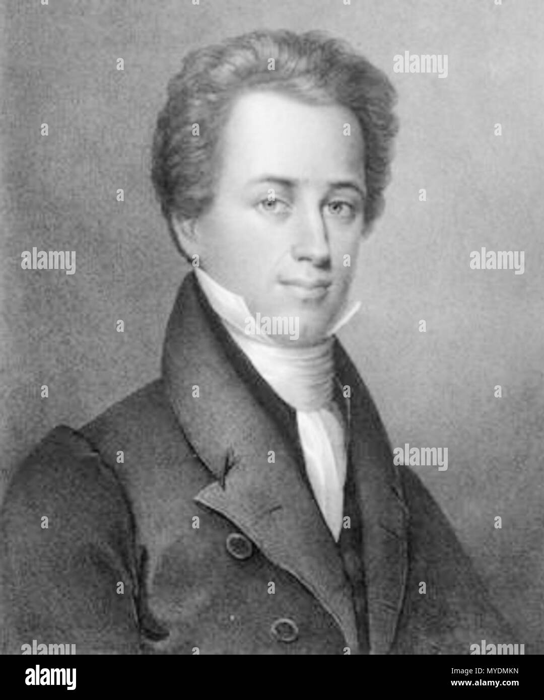 Portrait of Edward Beecher. Drawn by Thomas Edwards, printed by Annin &  Smith. 'Portrait of Rev. Edward Beecher, Congregational clergyman, pastor  of Park Street Church, Boston, from 1826 to 1830 and