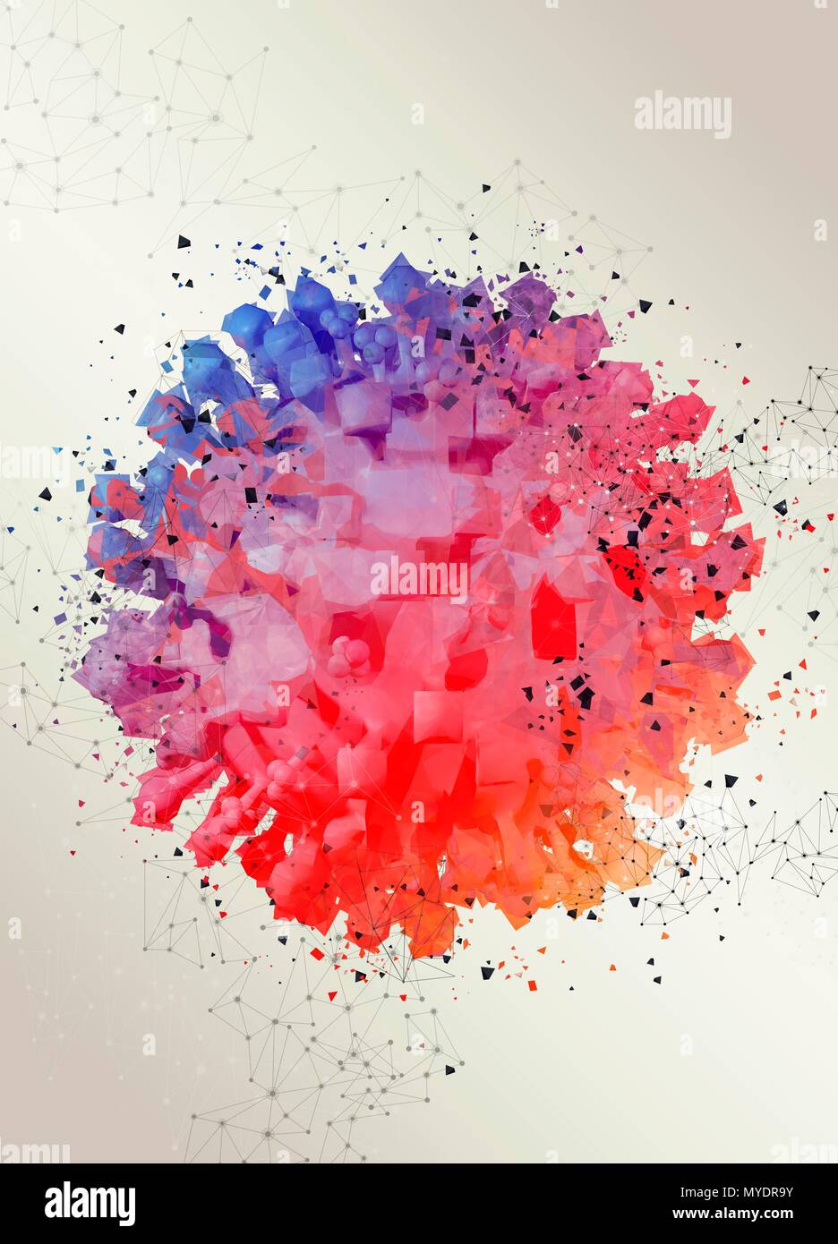 Aids virus, illustration Stock Photo - Alamy