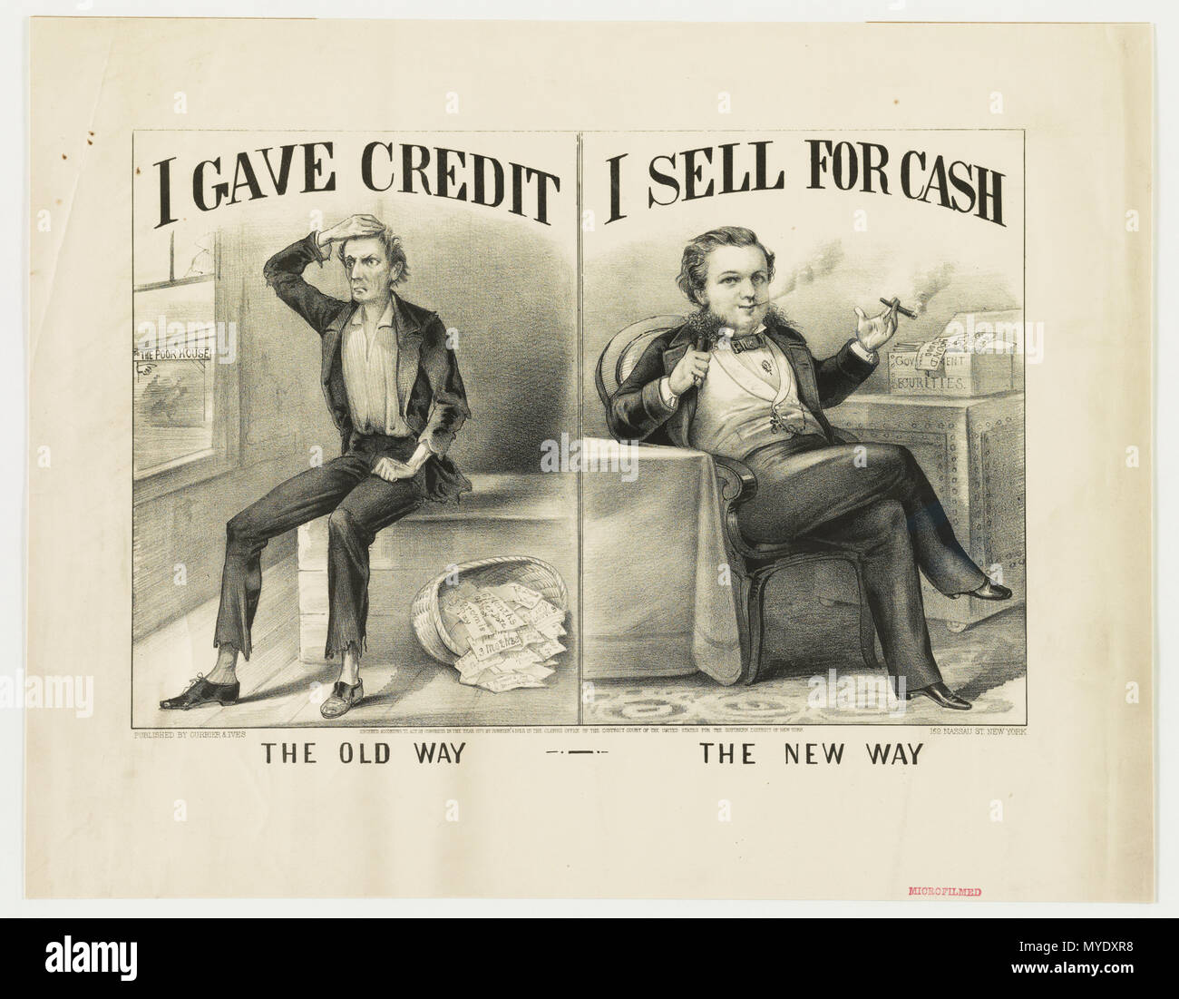 Economics 1800s hi-res stock photography and images - Alamy