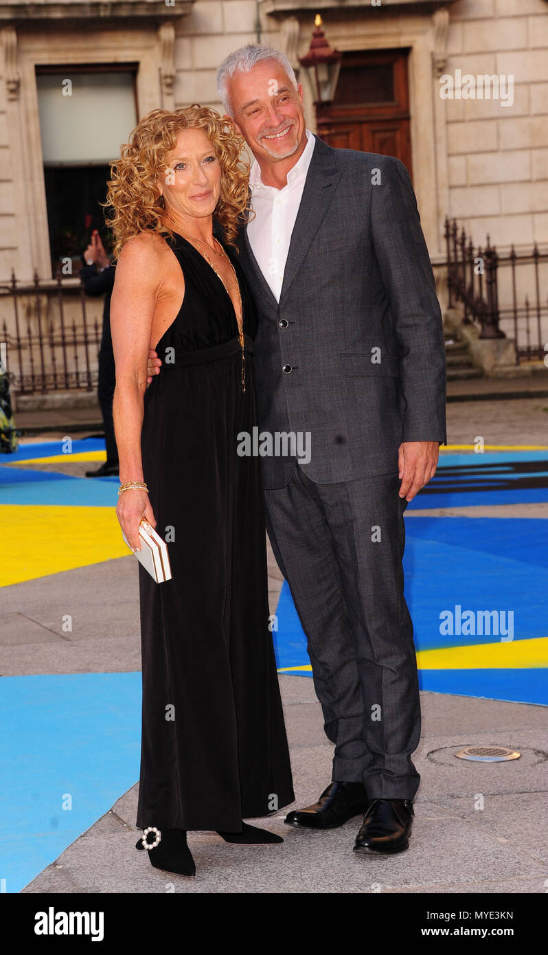 London, UK. 6th June, 2018. Kelly Hoppen attending Royal Academy of Arts Summer Exhibition 2018 party London Wednesday 6th June Credit: Peter Phillips/Alamy Live News Stock Photo