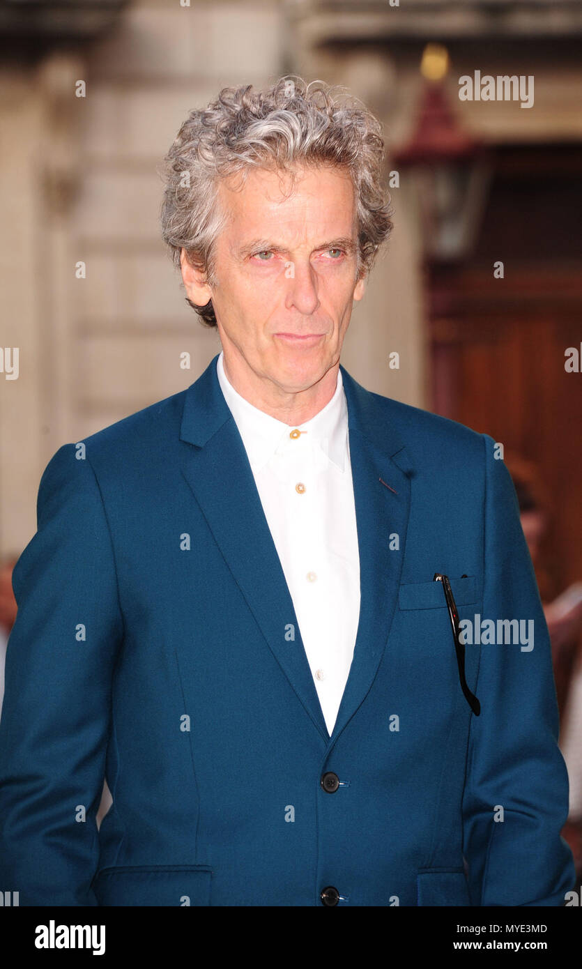 London, UK. 6th June, 2018. Peter Capaldi attending Royal Academy of Arts Summer Exhibition 2018 party London Wednesday 6th June Credit: Peter Phillips/Alamy Live News Stock Photo
