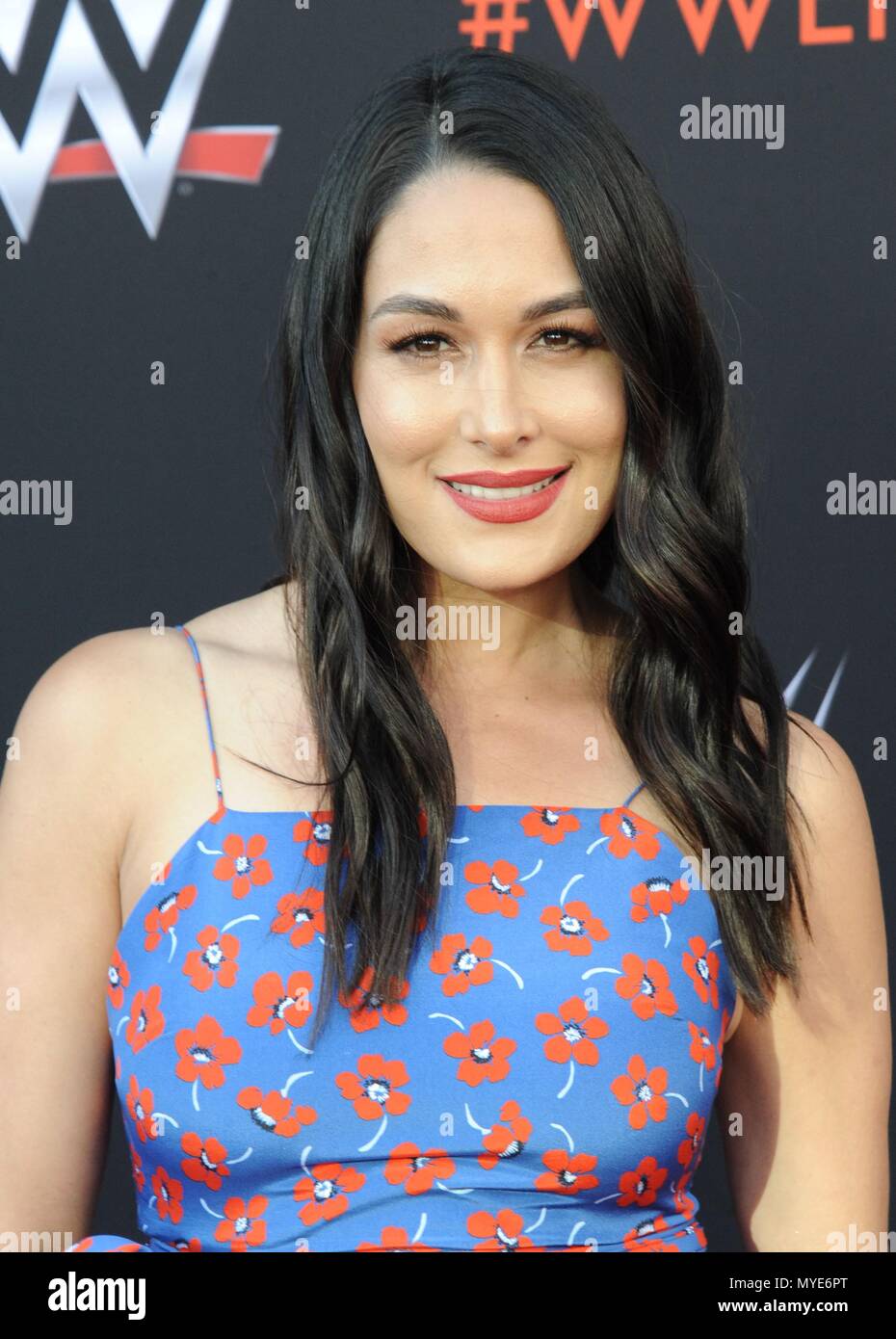 Nikki Bella at arrivals for World Wrestling Entertainment WWE FYC Event, Saban Media Center at the Television Academy, North Hollywood, CA June 6, 2018. Photo By: Dee Cercone/Everett Collection Stock Photo