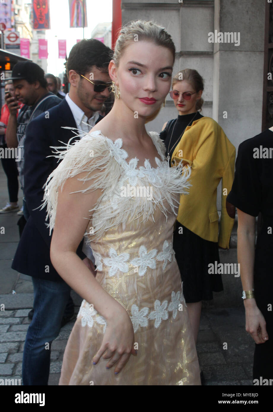 London, UK, 6th June, 2018. Anya Taylor-Joy attends the Royal Academy of Arts Summer Exhibition Preview Party Credit: RM Press/Alamy Live News Stock Photo