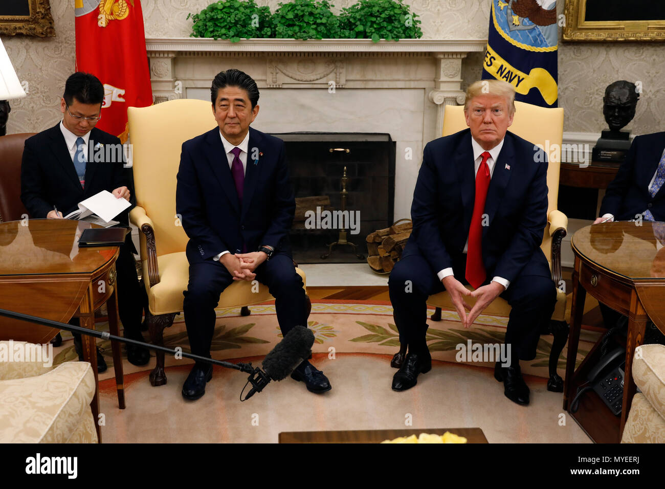 United States President Donald J. Trump meets with Prime Minister of ...