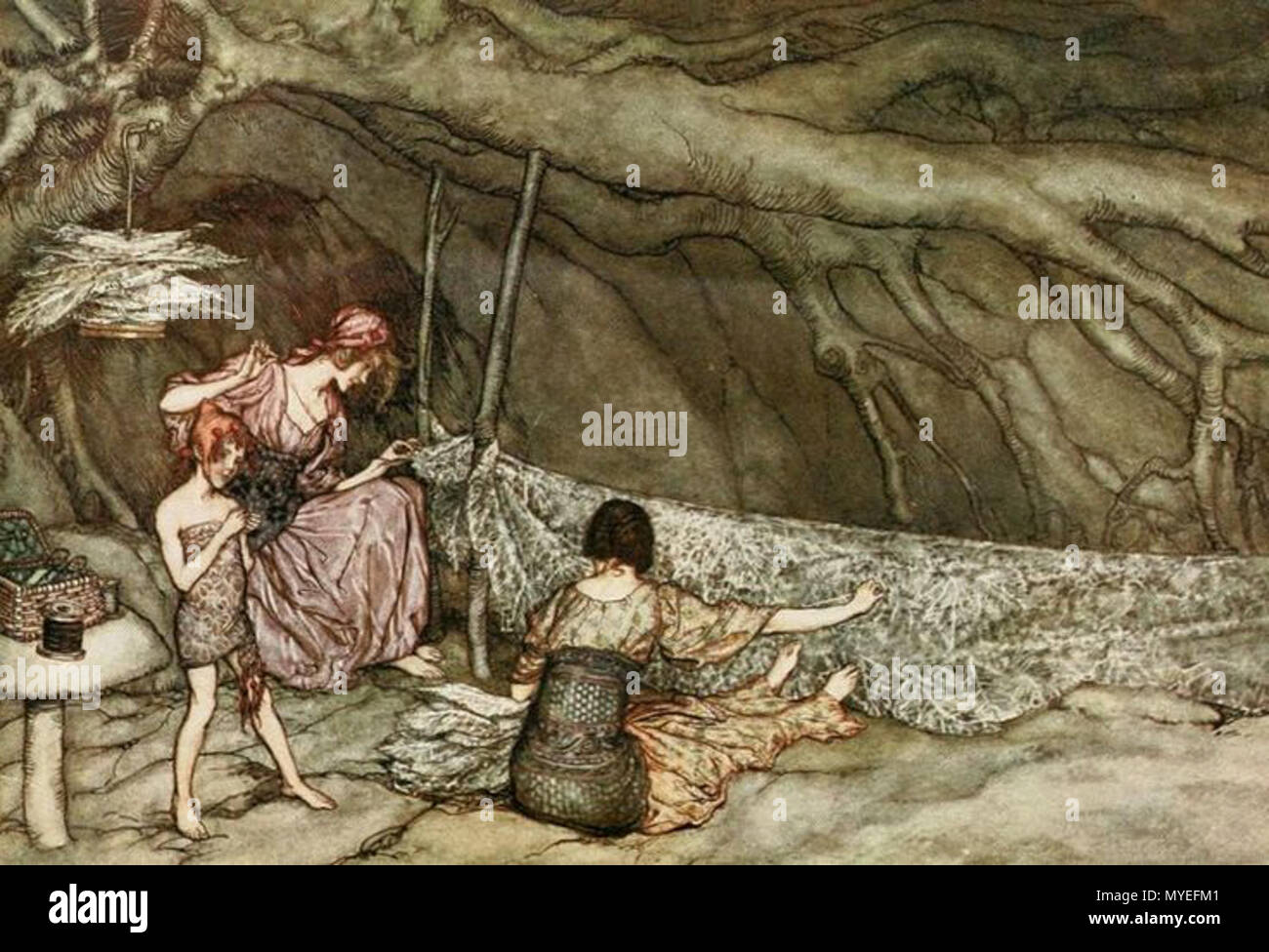 Rackham fairies hi-res stock photography and images - Alamy