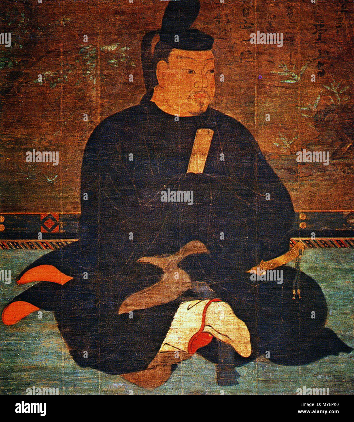 日本語: 藤原武智麻呂像（部分） English: Portrait of Fujiwara no