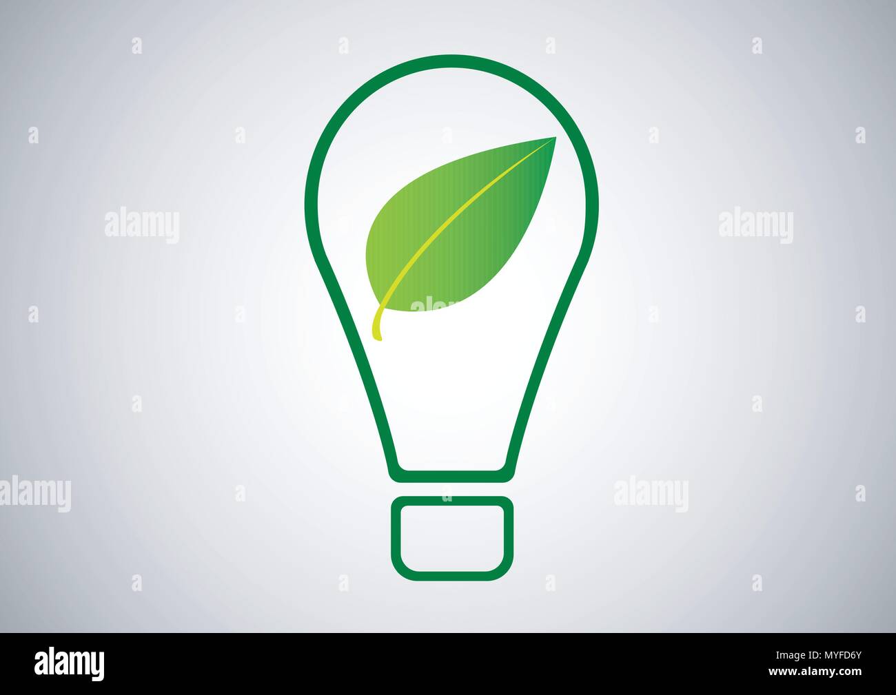 vector design of nature energy Stock Vector