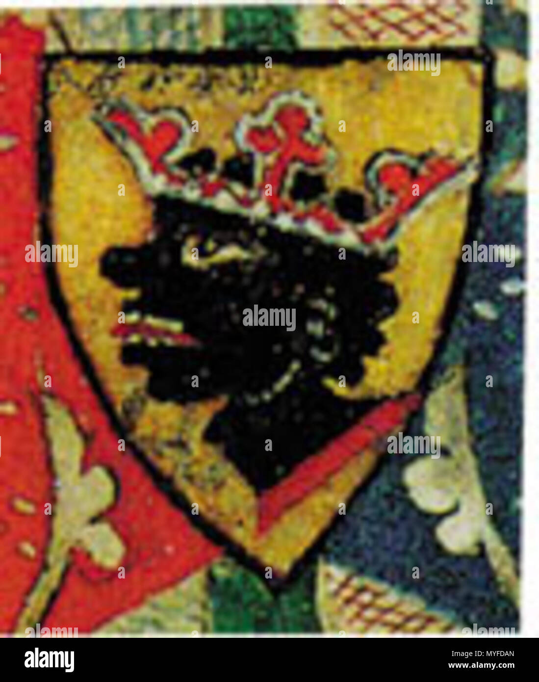 . Deutsch: Der Mohr aus dem Wappen der Freisinger Fürstbischöfe ...