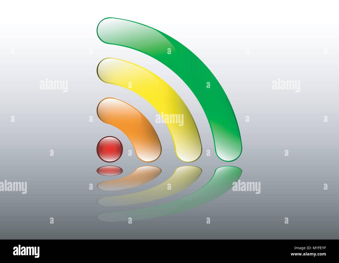 Wireless vector vectors hi-res stock photography and images - Alamy