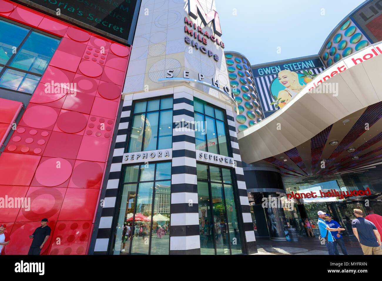 Las Vegas, Nevada May 27, 2018 Sephora cosmetic shop at Miracle