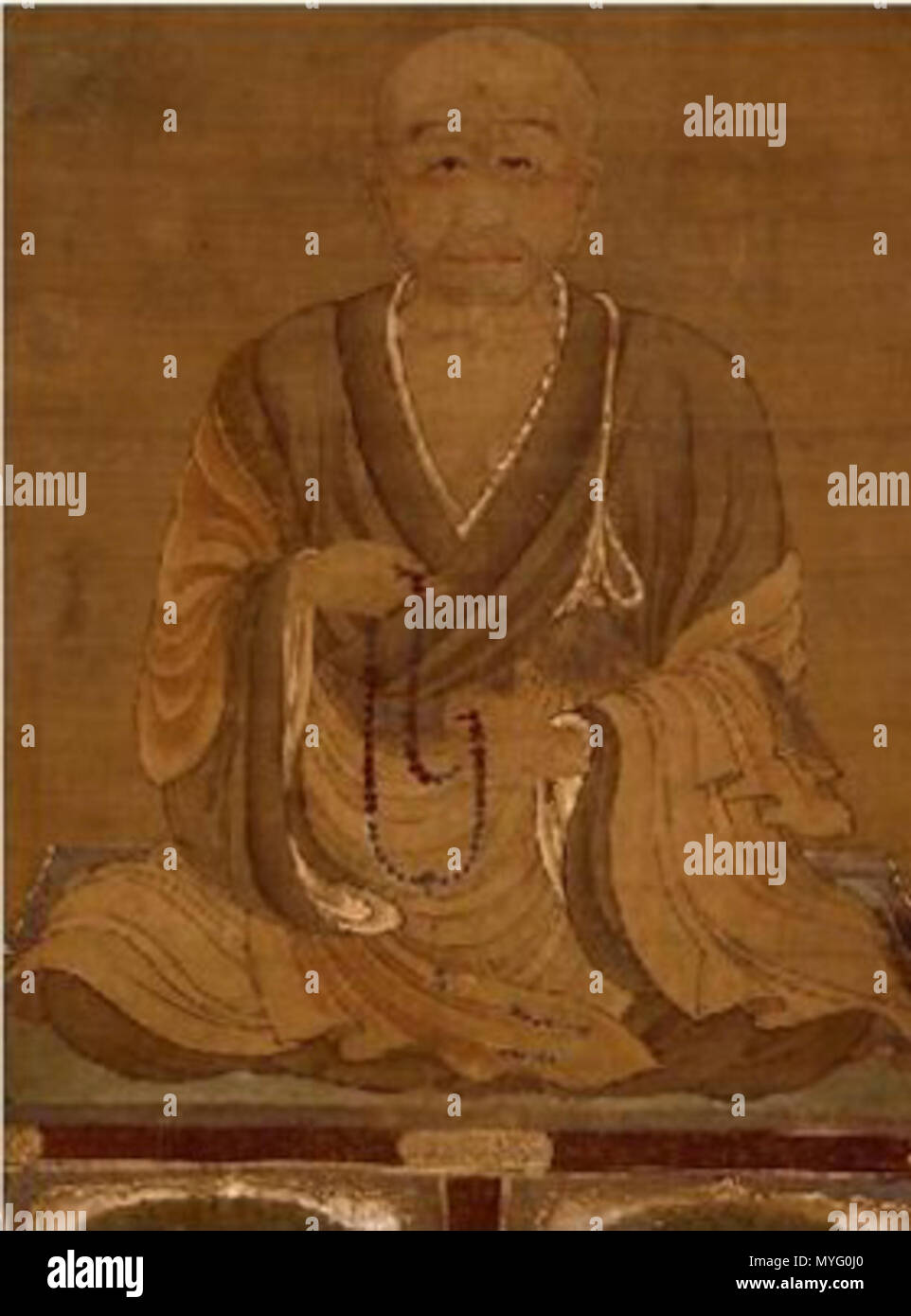 English: Portrait of monk Genshin, d. 1017, attrib. to