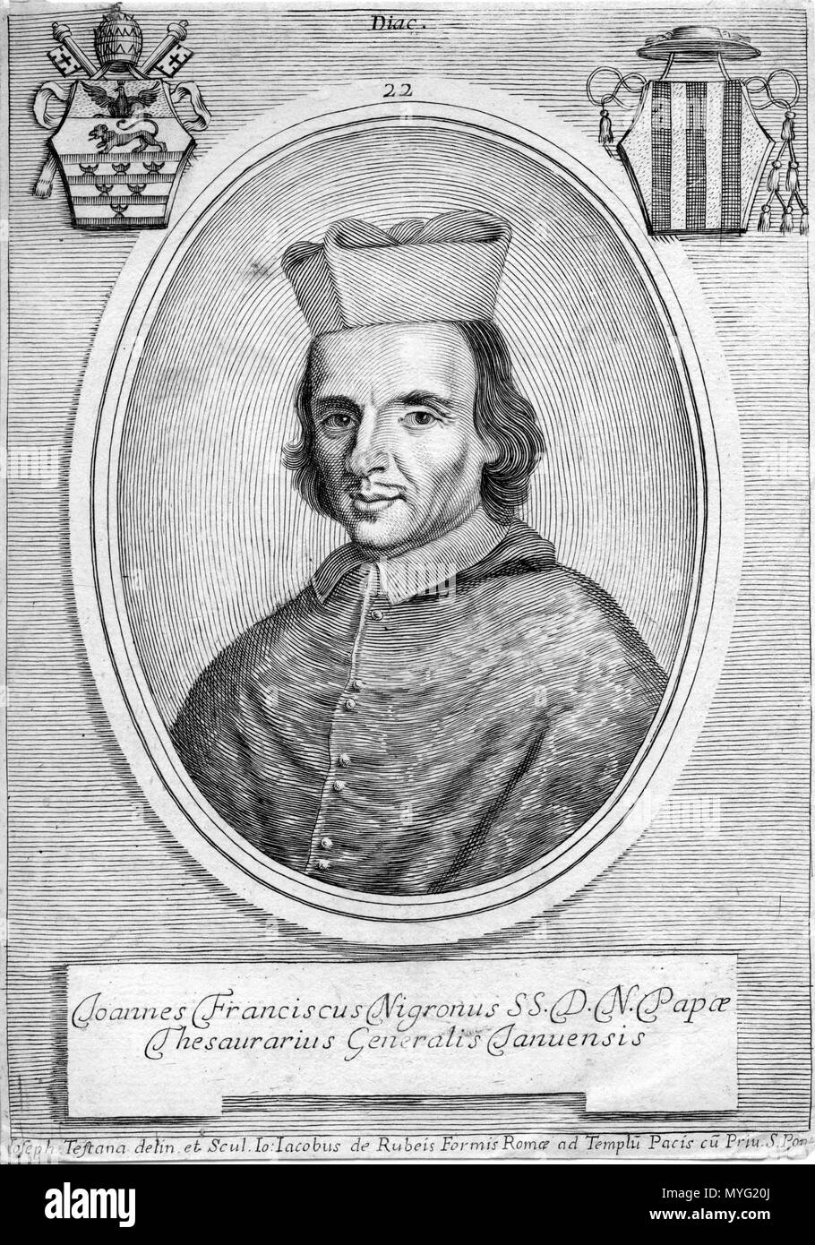Testana . Français : portrait gravé . Unknown date. Giuseppe Testana 210 ...