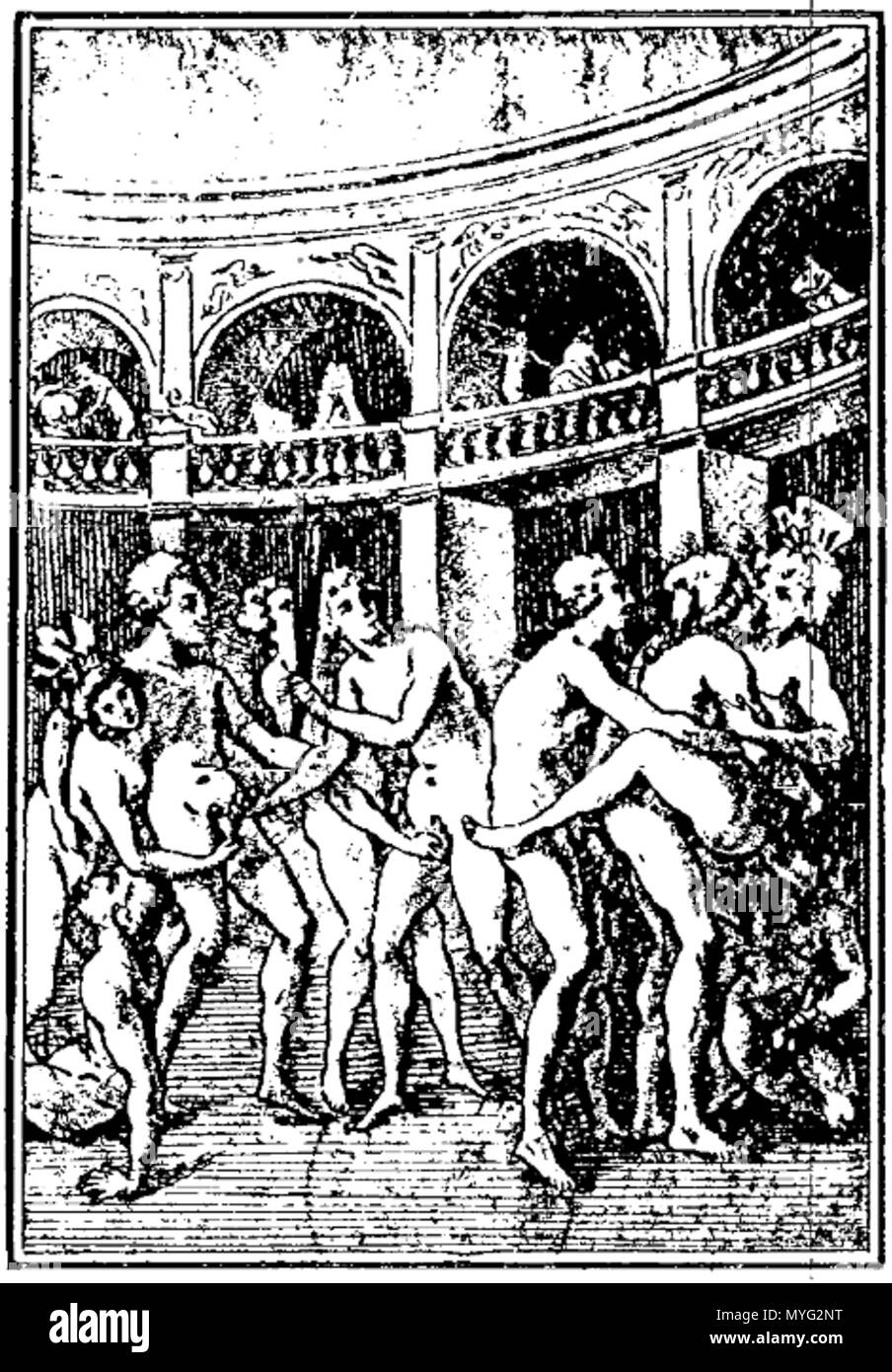 Francais Gravue De La Page 25 Du Bordel Revolutionnaire Pamphlet Revolutionnaire Et Erotique 1791 Anonymous 219 Gravure Issue Du Bordel Patriotique P 25 Stock Photo Alamy