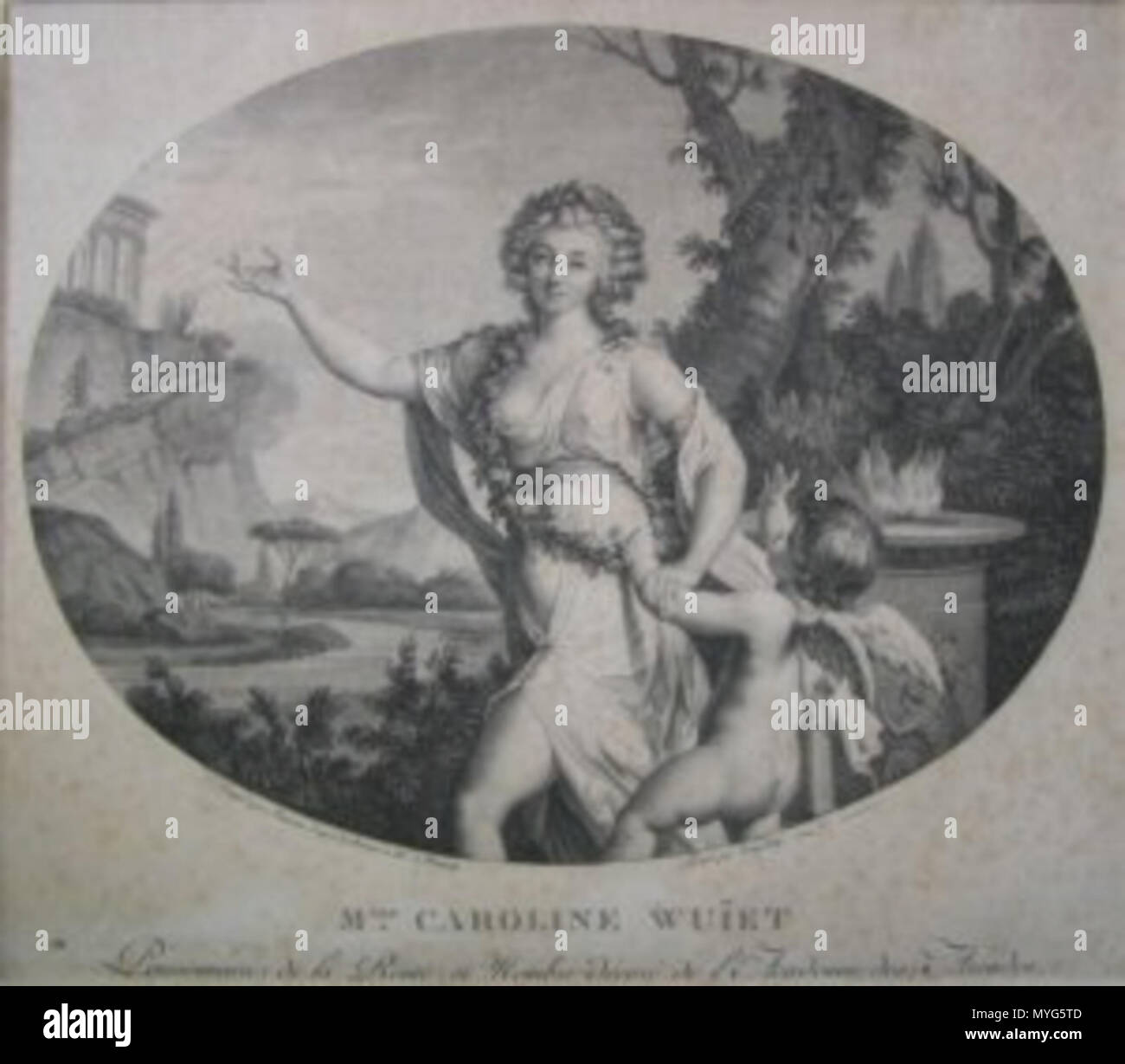 . Français : gravure représentant Mlle Caroline Wuïet, membre de l’Académie des Arcades. 21 April 2007, 14:40:58. La gravure serait de Vangelisty (graveur de la fin du XVIIIe siècle et début XIXe), composée par Muncian d’après le portrait de Mr de Romany (sans doute François Antoine Romany - vers 1756-1839 -). 568 Wuiet Stock Photo