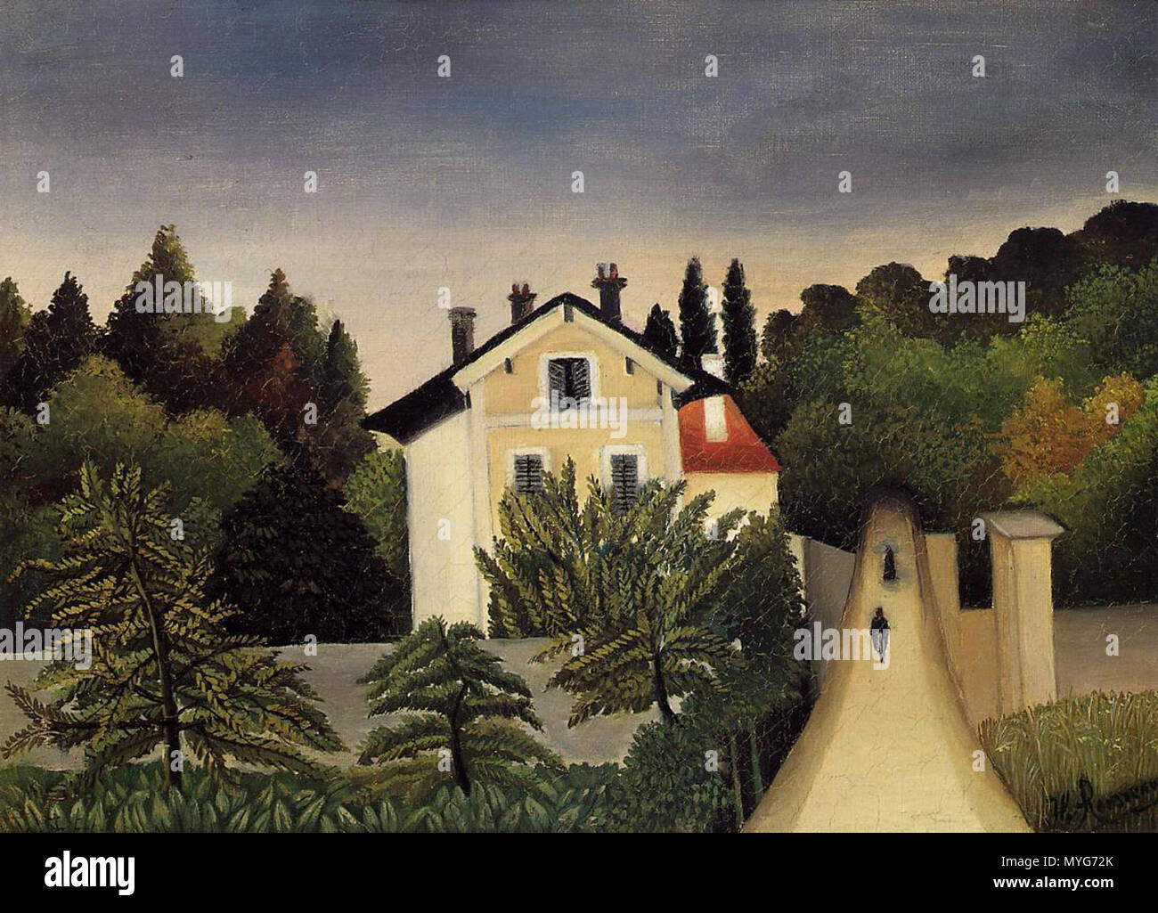 . House on the Outskirts of Paris . 1902 235 Henri Rousseau House on